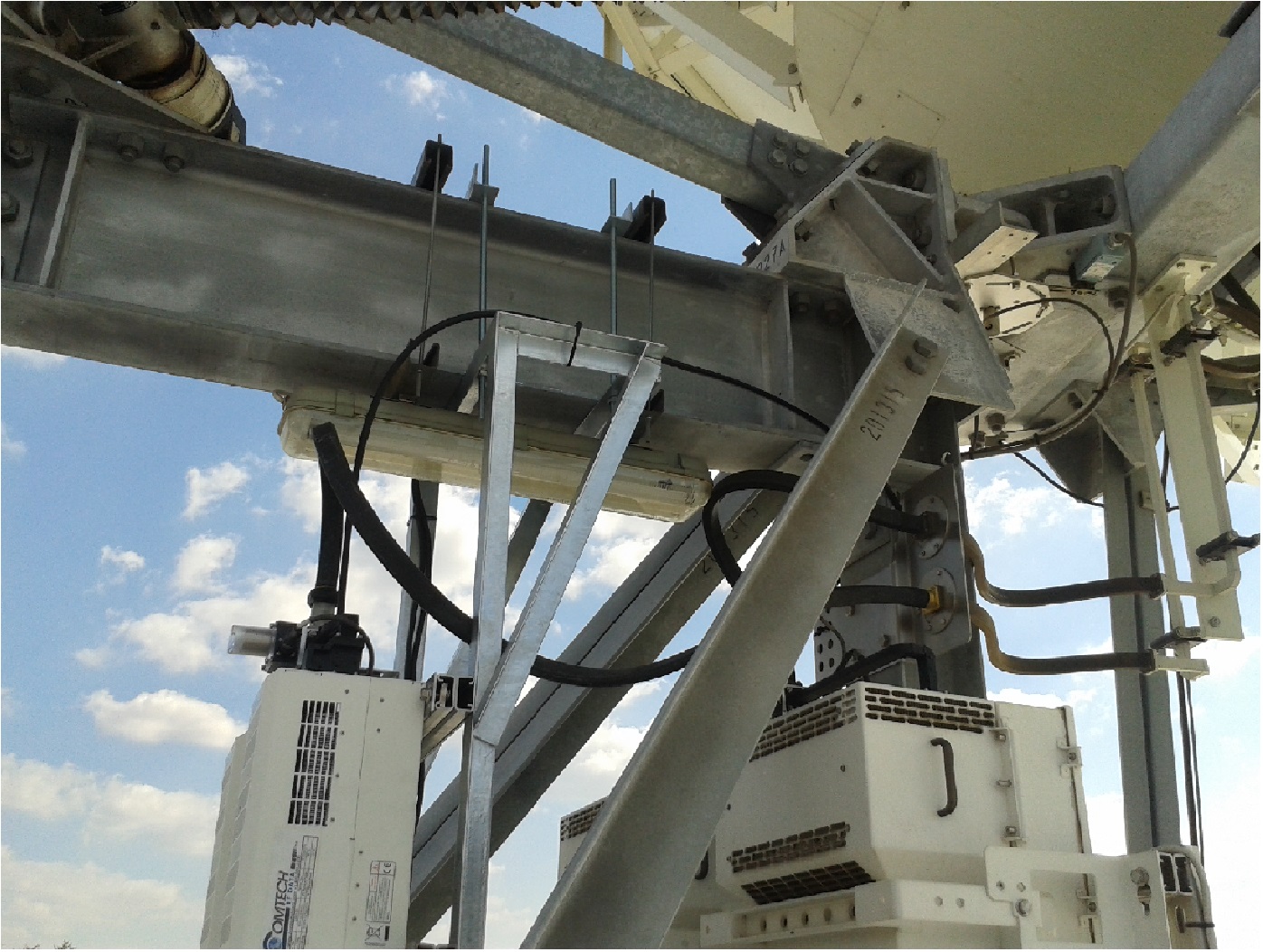 Picture of the bracket installed